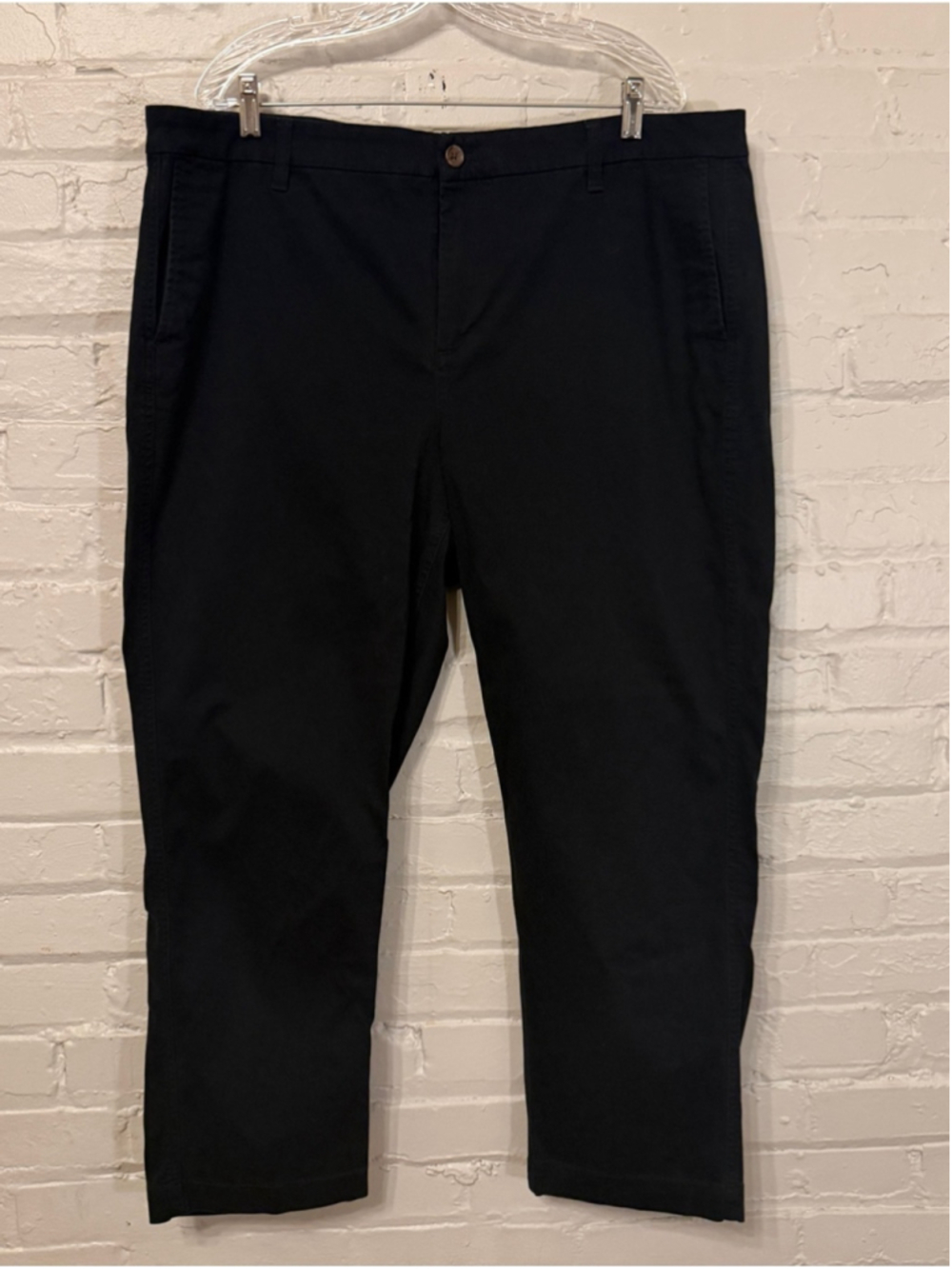J Crew Girlfriend High Rise Chino Pants 18 Black